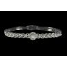 PULSERAS NOVIAS PLATA Y ZIRCONITAS (precio unidad)