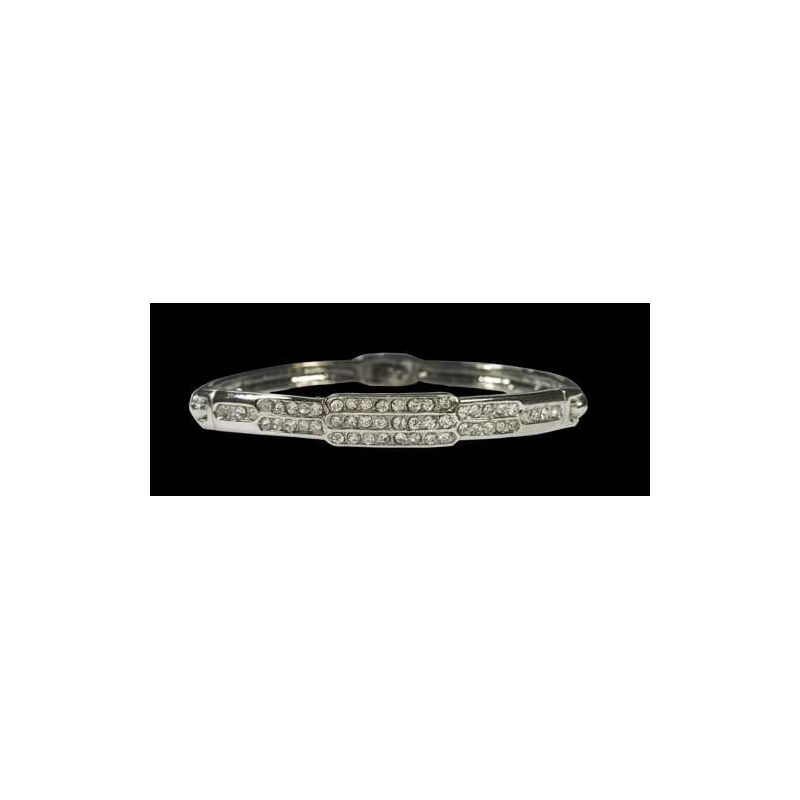 PULSERAS NOVIA PLATA Y ZIRCONITAS (precio unidad)