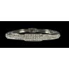 PULSERAS NOVIA PLATA Y ZIRCONITAS (precio unidad)