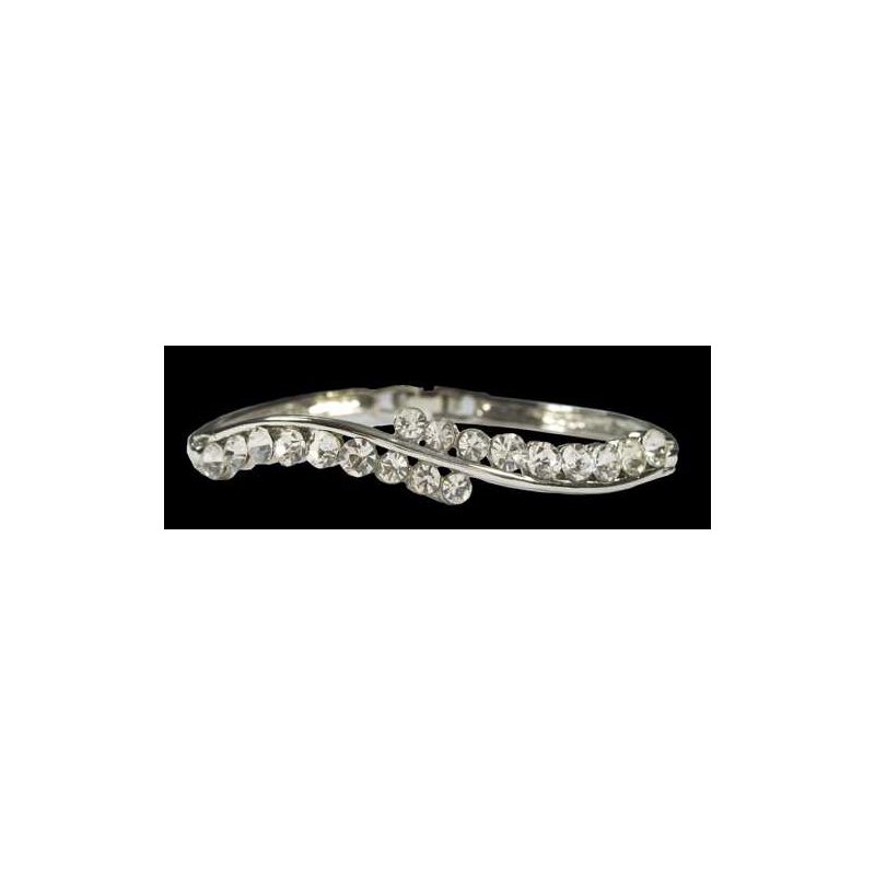 PULSERAS NOVIA PLATA Y ZIRCONITAS (precio unidad)