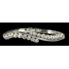 PULSERAS NOVIA PLATA Y ZIRCONITAS (precio unidad)