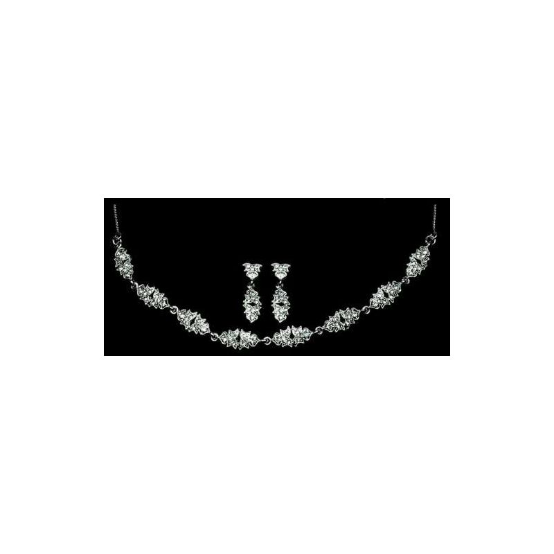 CONJUNTO GARGANTILLA Y PENDIENTES 5016