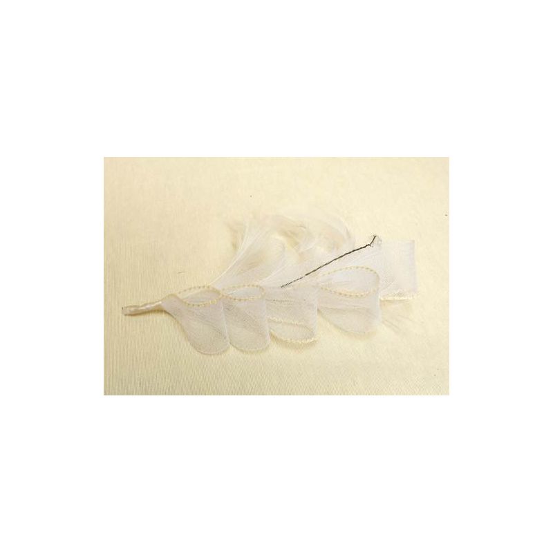 Tocado Blanco de Novia