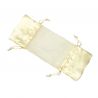 BOLSA organdí CARAMELO 20,5*8 BEIGE