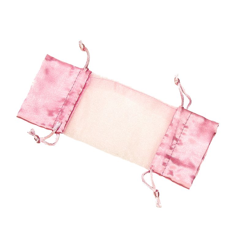 BOLSA organdí CARAMELO 20,5*8 SALMÓN  