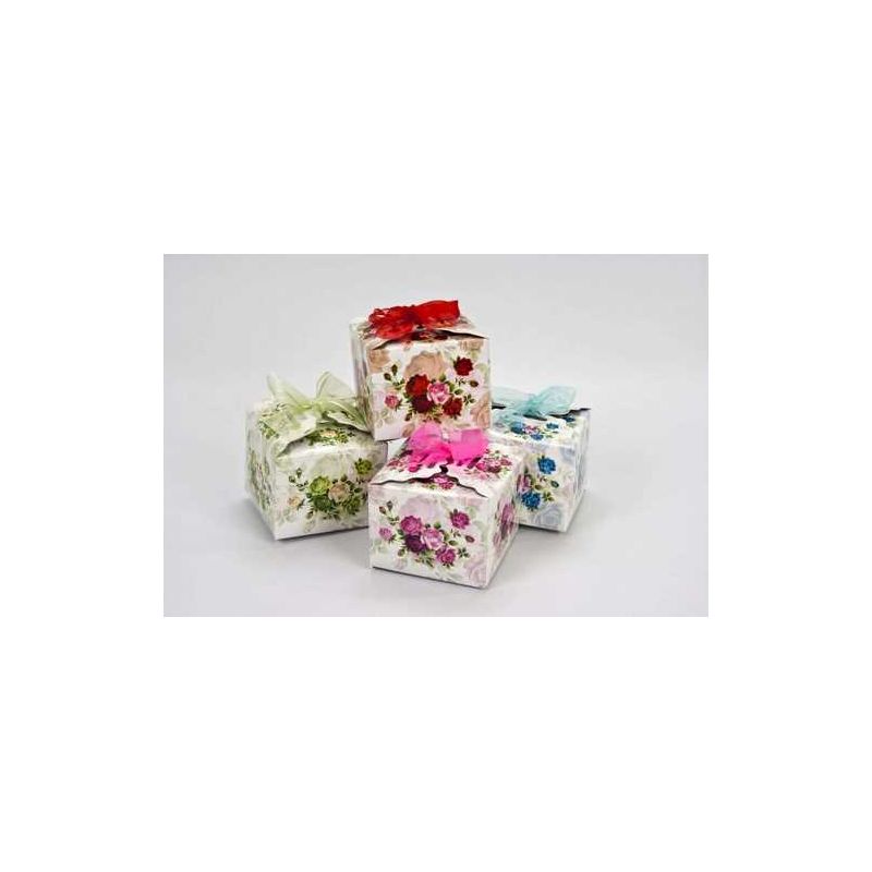 Cajas regalo flores lazos 5 modelos