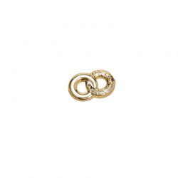 Pin alianzas oro en relieve bolsa de 50 unidades