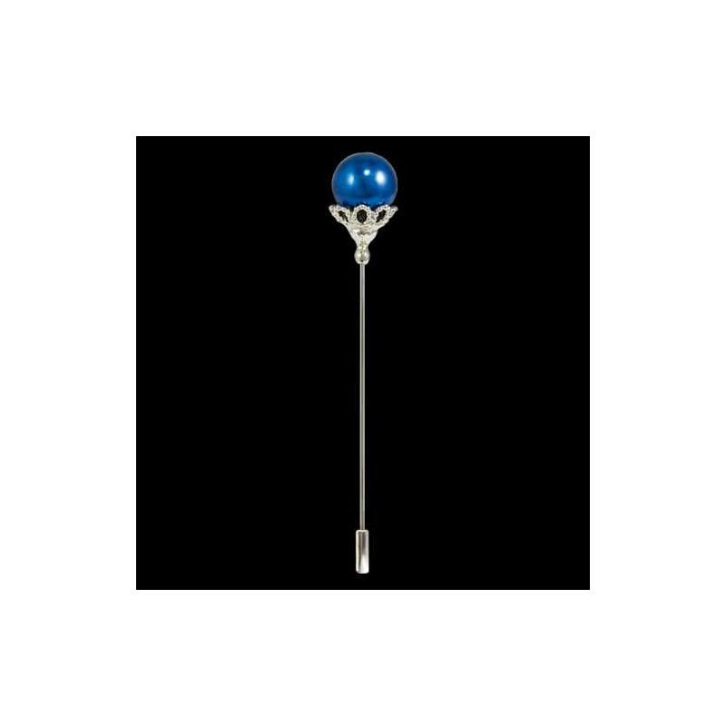 Alfiler Perla Azul