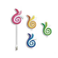 ALFILER PASTA REMOLINA BICOLOR ROSA