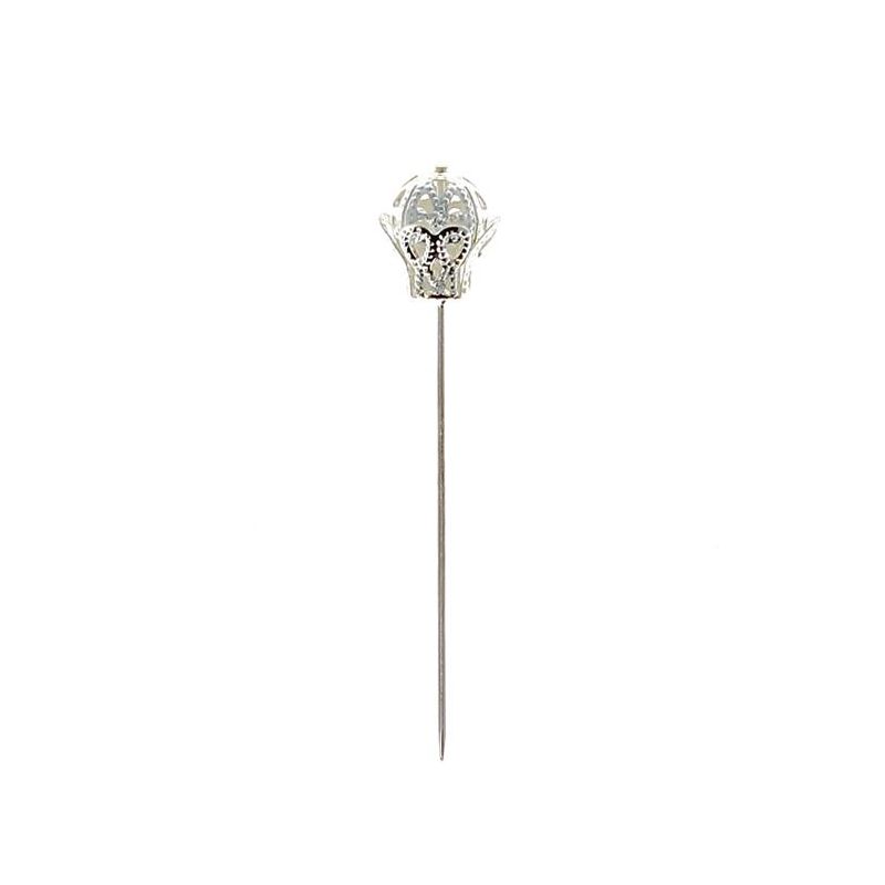 ALFILER CANASTA CALADA PLATA