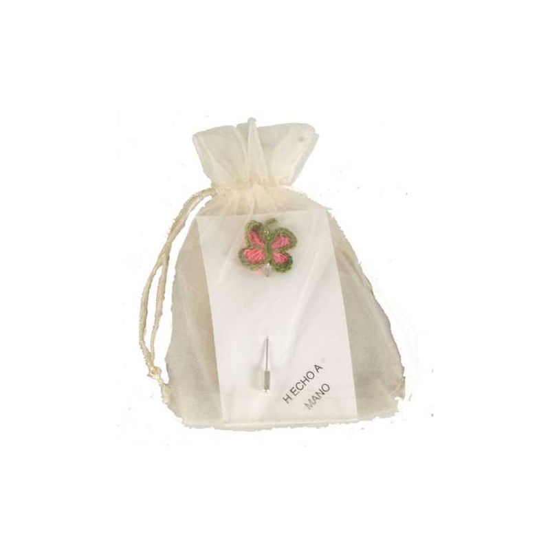 ALFILER CROCHE MARIPOSA SURT. EN BOLSA ORG.