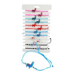 Pulsera de llama con cuerda ajustable en colores surtidos