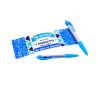Boli azul con mensaje -ser feo, 1 minuto para saber lo que se siente
