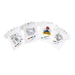 Regalo para colorear pinturas  camisetas 