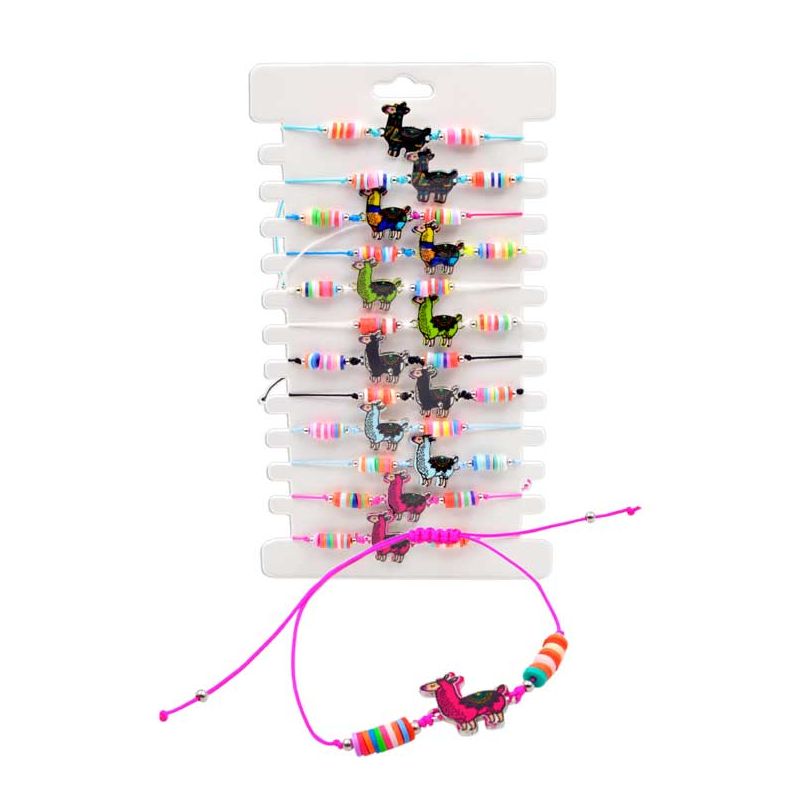 Pulsera llama con cuerda ajustable 