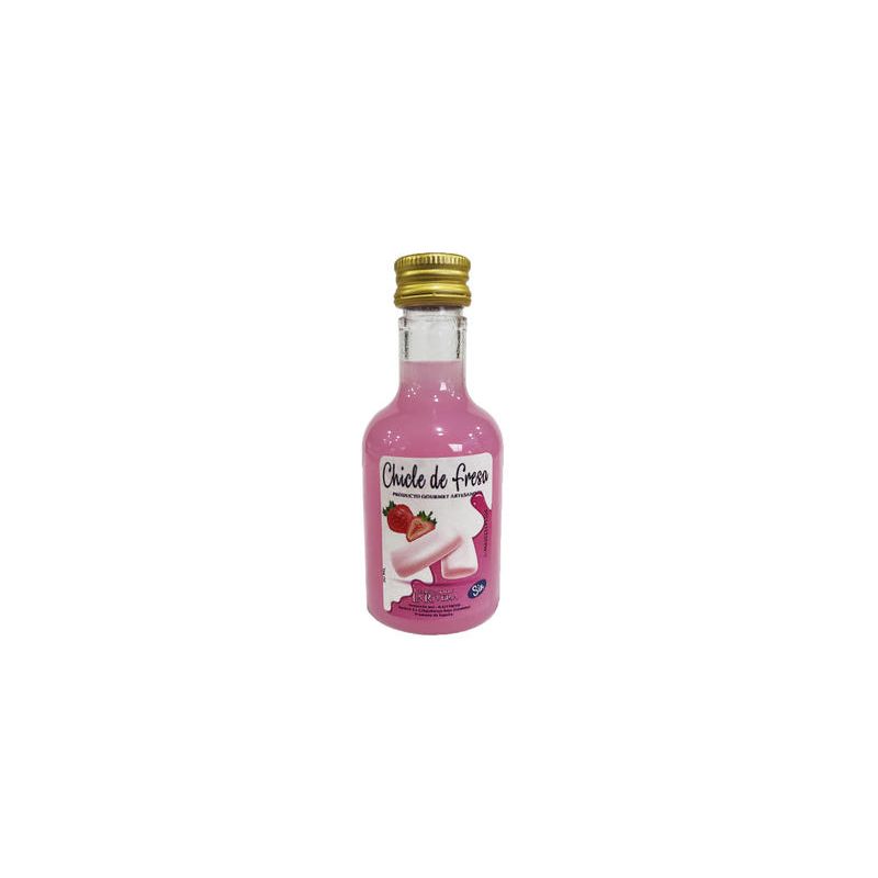 Bebida refrescante de chicle de fresa (sin alcohol), 50 ml