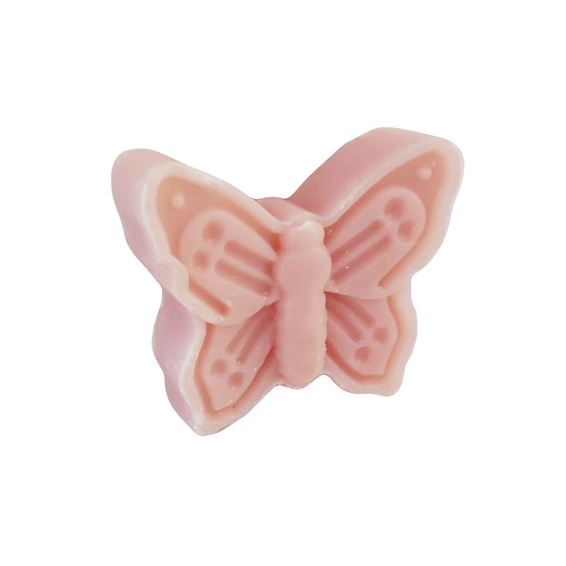 Jabón de mariposa rosa claro  25 grs.                                                                  