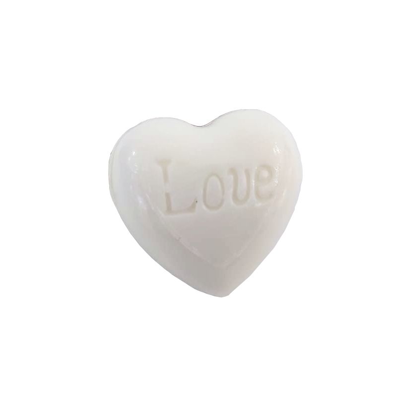 Jabón de corazón blanco 20 grs.                                                                     