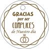 Pliego de tarjetas redondas boda blanca 20 ud.                                                           