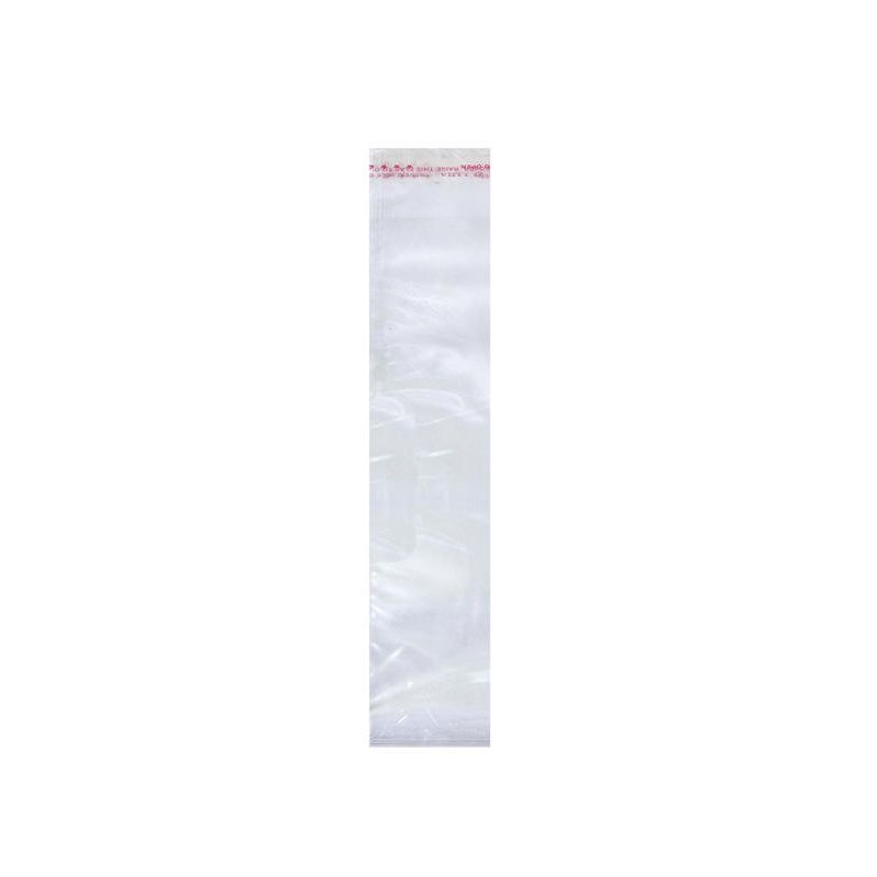Bolsa de celofan  4 x 22 cm  paq.100uds                                                             
