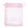 BOLSA ORGANZA 10x7,5 CM. ROSA CLARO
