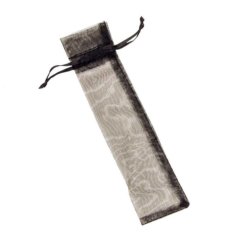 BOLSA ORGANZA BOLI 4X17 CM NEGRO