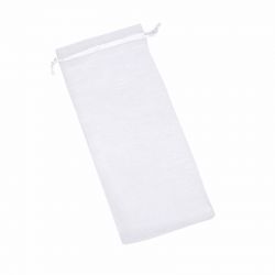 BOLSA DE ORGANZA VINO 11x25 CM- BEIGE