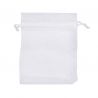 BOLSA ORGANDI DE 12X9 cm  BLANCO