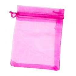 BOLSA ORGANZA 23x16,5 CM- FUXIA