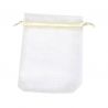 BOLSA DE ORGANZA 17x12 CM- BEIGE