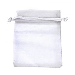 BOLSA ORGANZA 17*12 CM PLATA