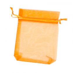 BOLSA DE ORGANZA 17x12 CM- NARANJA