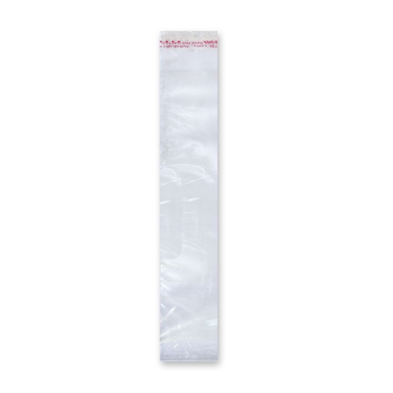 Bosita celofan  6x40 cm paquete de 100 ud