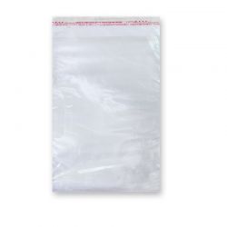 Bosita celofan  10x20 cm paquete de 100 ud