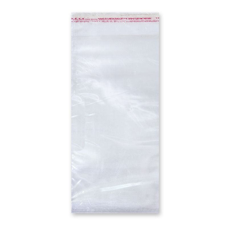 Bosita celofan  15x40 cm paquete de 100 ud
