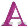 LETRA "A" DE 20 CM- EN ROSA