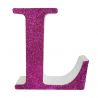 LETRA "L" DE 20 CM- EN ROSA