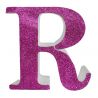 LETRA "R" DE 20 CM- EN ROSA