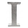 LETRA "I" DE 20 CM- EN PLATA