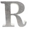 LETRA "R" DE 20 CM- EN PLATA
