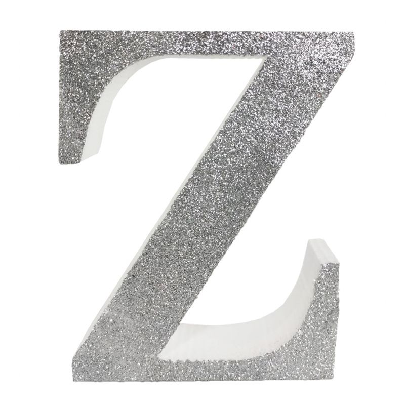 LETRA "Z" DE 20 CM- EN PLATA
