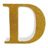 LETRA "D" DE 20 CM- EN ORO