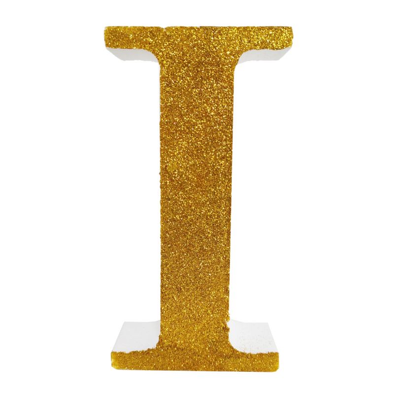 LETRA "I" DE 20 CM- EN ORO