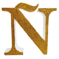 LETRA "Ñ" DE 20 CM- EN ORO