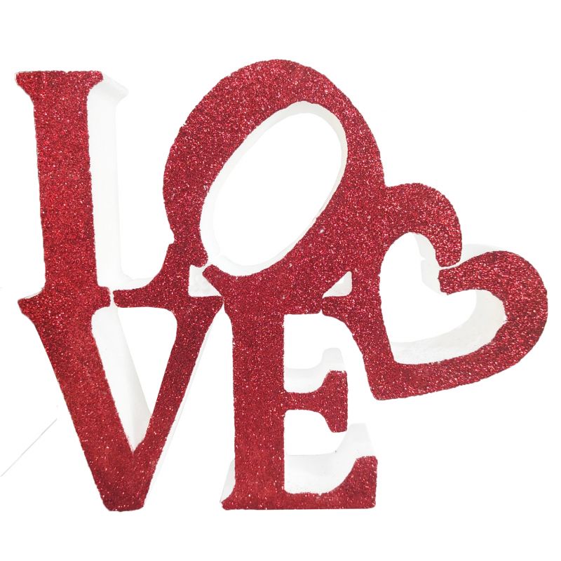 CORCHO LOVE ROJO  26x31+4 cm-