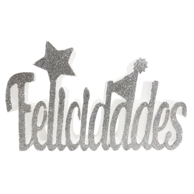 CORCHO FELICIDADES PLATA  28x30+4 cm-