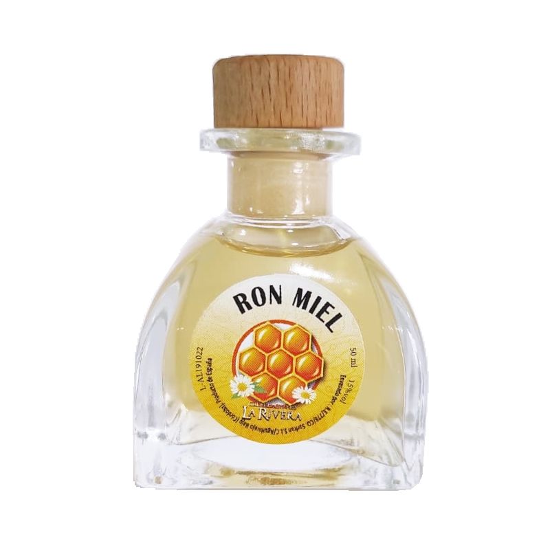 BOTELLA CÓRDOBA CRISTAL DE RON MIEL50ML
