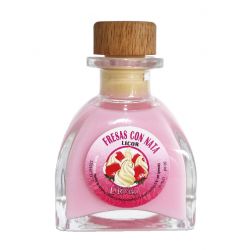 BOTELLA CÓRDOBA CRISTAL DE FRESAS CON NATA  50ML