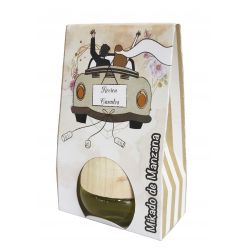MIKADO MADERA-CRISTAL BODA MANZANA EN CAJA 8 ML