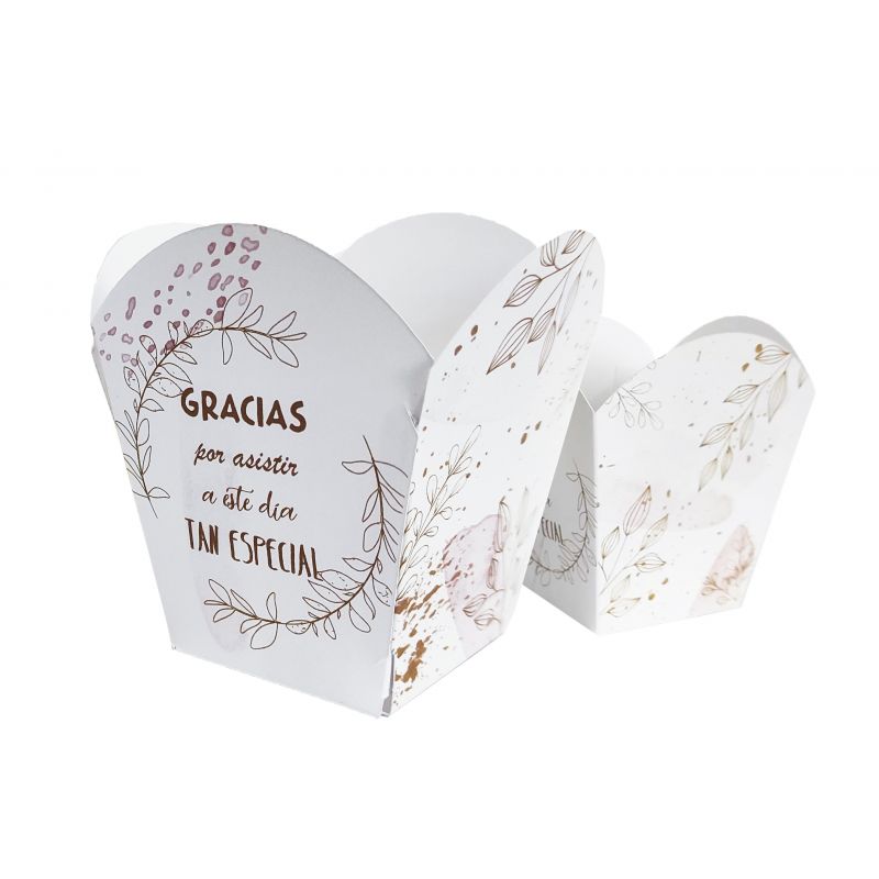 PACK 12 CAJITAS PALOMITAS GENÉRICA 6,5X7X4,5